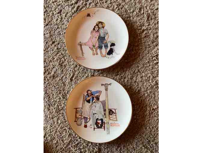 Norman Rockwell Plates