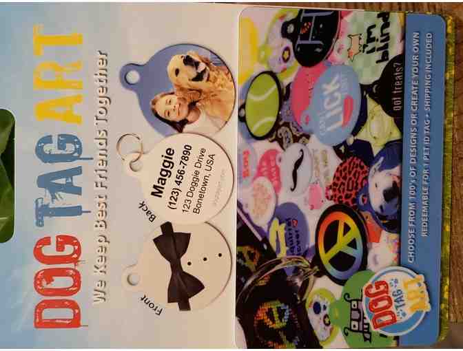 Dog Tag Art - Set of 2