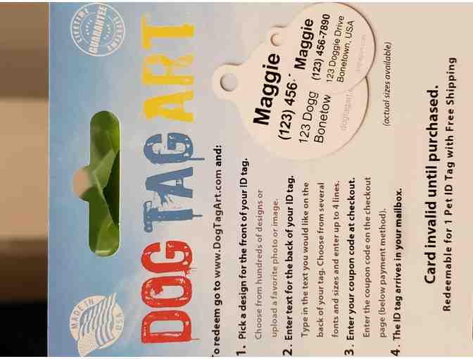 Dog Tag Art - Set of 3