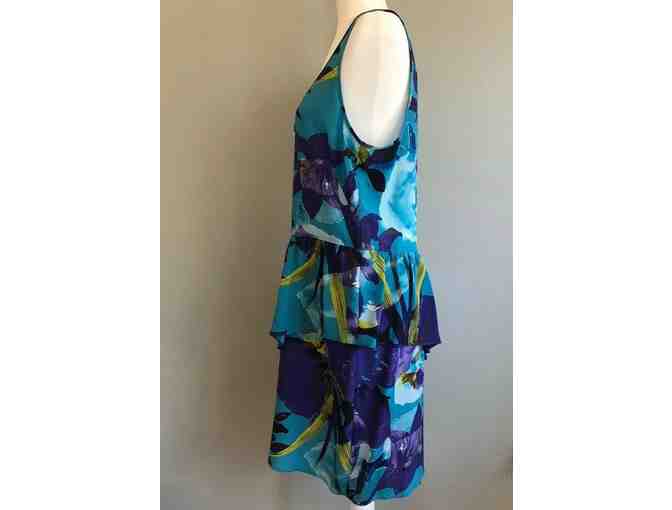 Trina Turk Silk Floral Dress Size 10