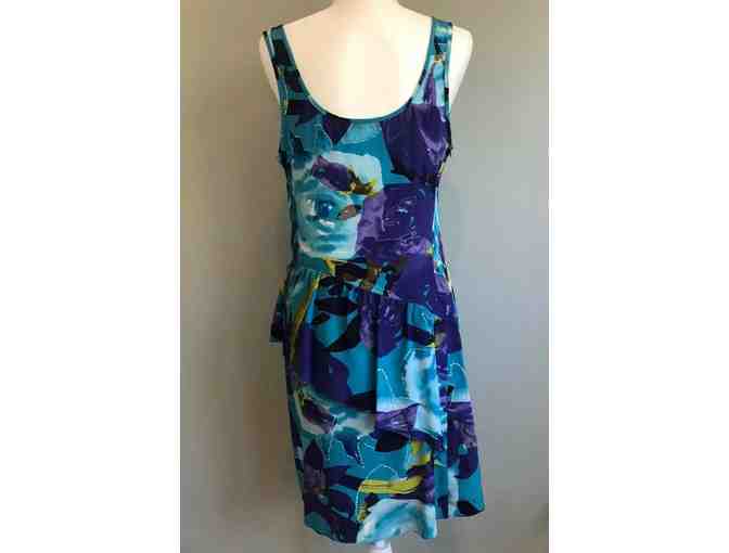 Trina Turk Silk Floral Dress Size 10