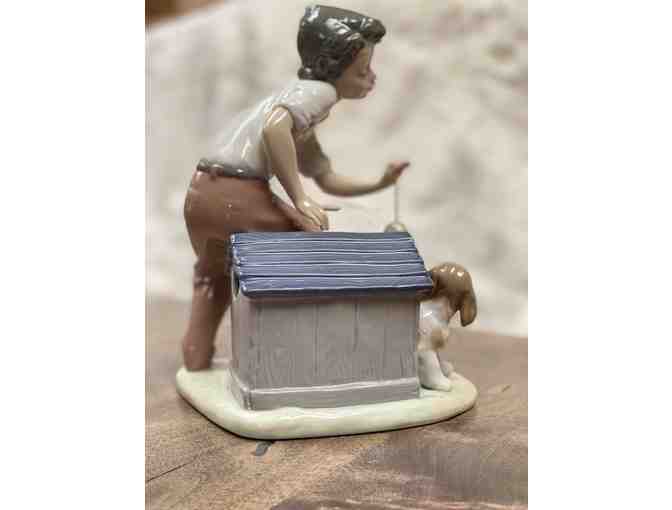 Lladro - A Boy and his dog