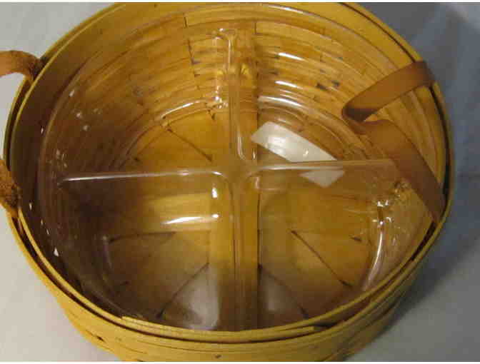 Longaberger Compartmentalized Basket