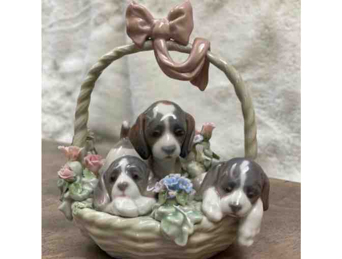 3 Puppies Lladro Figurine
