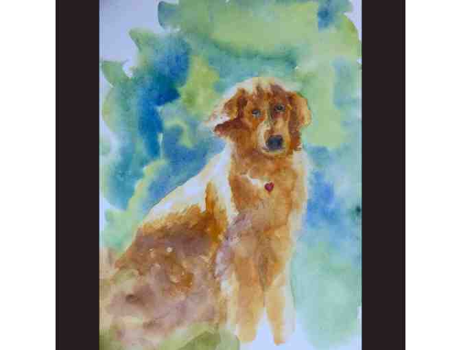 Watercolor Pet Portrait