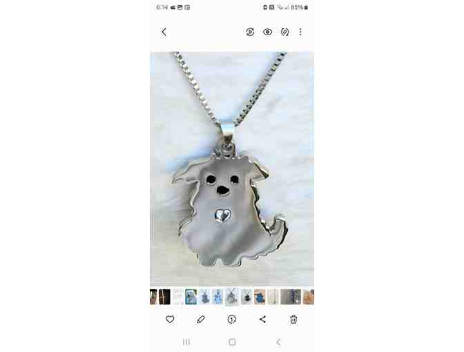 My Rescue Dog Pendant by Martha Cares
