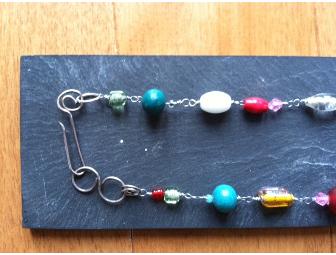 Vermont Collared Greens--Pastel Whimsy Necklace