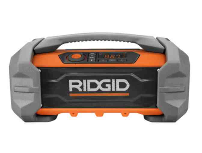 RIDGID GEN5X 18-Volt Jobsite Radio with Bluetooth Wireless Technology - Photo 1