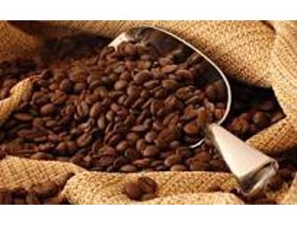 Coffeemaker and Bag of Coffee Beans