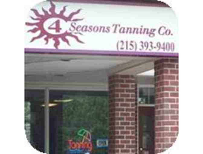 Airbrush tan session at 4 Seasons Tanning