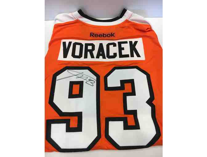 #93 Jakub Voracek Autographed Jersey
