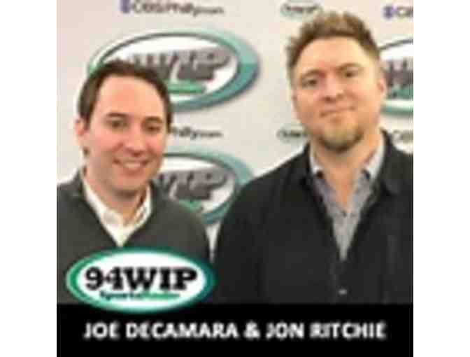 Sit-in with Joe DeCamara & Jon Ritchie at the SportsRadio 94 WIP Studios