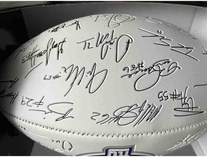 New York Giants Football, Super Bowl XLVI Championship Team Collector's Football