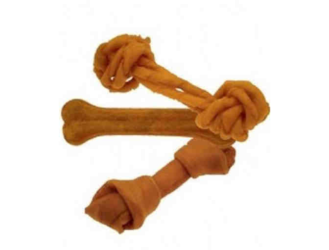 Doggie Treats and Toys Basket