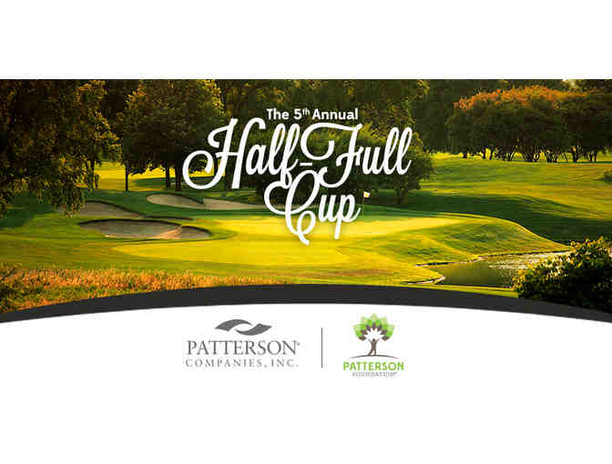 Golf Foursome at Half-Full Cup Tournament