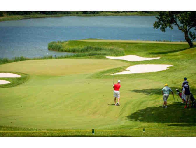 Golf Foursome at Half-Full Cup Tournament