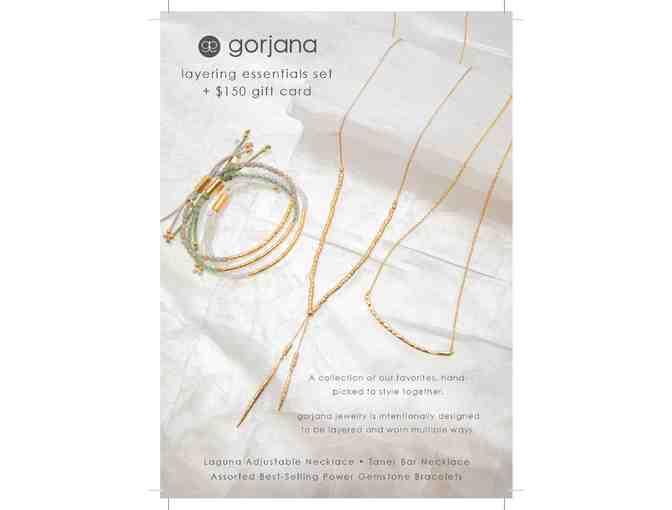 GORJANA jewelry layering set + $150 gift card
