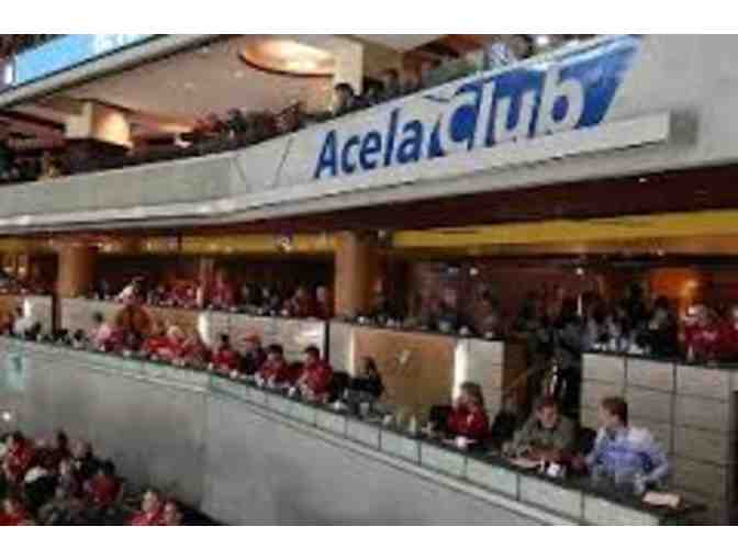4 Acela Club Suite Tickets to Washington Capitals vs. New York Rangers on 4/11/2015