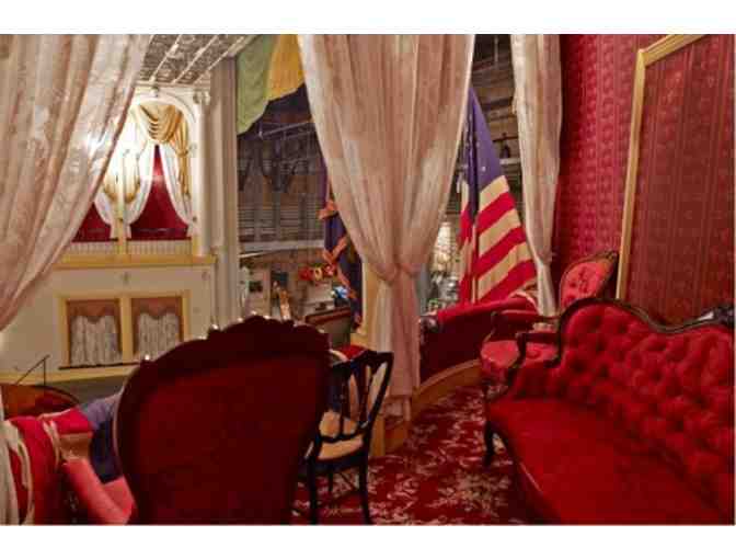 Private After-Hours Tour of Ford's Theatre for 10 guests, including the Presidential Box