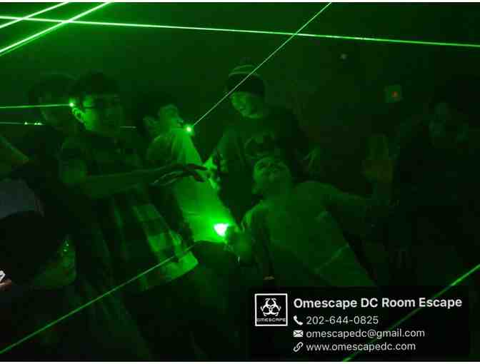 One Escape Room Adventure for 6 from Omescape DC PLUS $100 Gift Certificate for Dinner