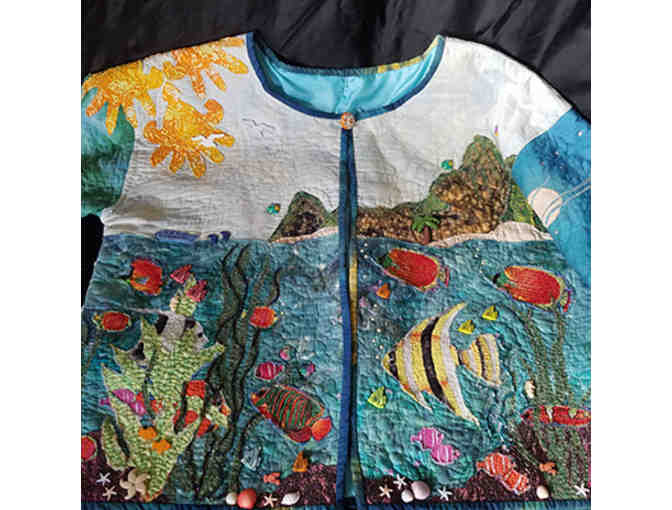 Hand Quilted 'Hawaii Life' Jacket