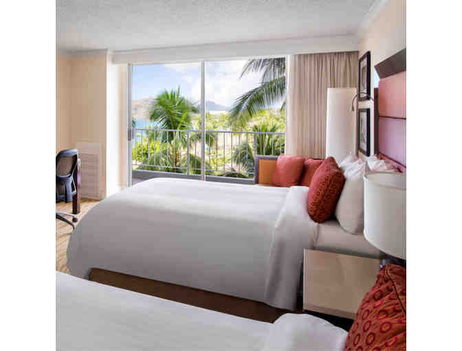 One Night in an Ocean View Room at the Kauai Marriott Resort