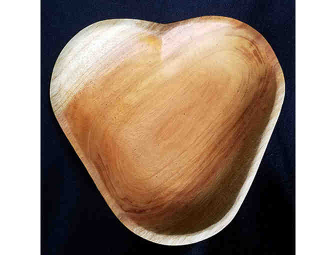 Breadfruit Tree Heart Shaped Dish