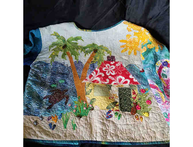 Hand Quilted 'Hawaii Life' Jacket