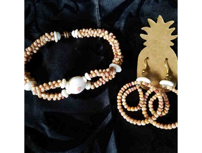 Kahelelani Bracelet and Earrings