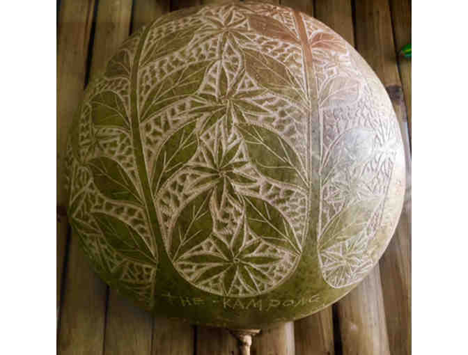 Kampong Calabash - Carved by Penley Robins