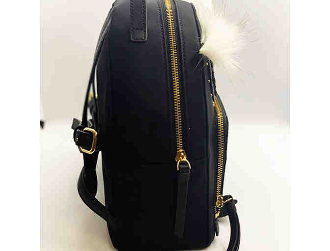 Kate Spade Black Owl Small Backpack