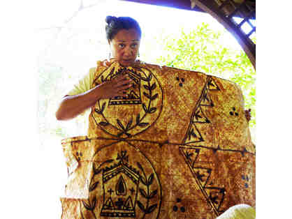Private Kapa Making Workshop with Kumu Sabra Kauka at NTBG McBryde Garden Hale