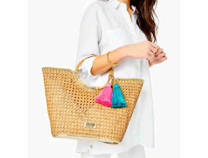 Lilly Pulitzer Grotto Cane Tote