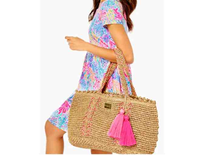 Lilly Pulitzer Nosara Straw Tote