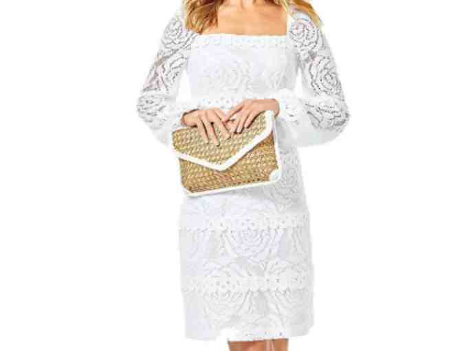 Lilly Pulitzer St. Barts Cane Clutch