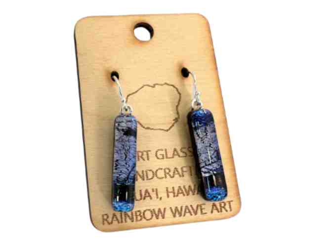 Rainbow Wave Art Jewelry set