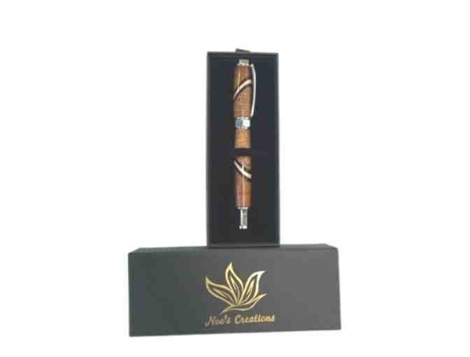 Koa Rollerball Pen with Schmidt Ink Refill