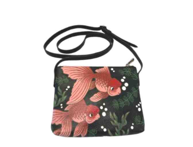 One of a Kind Goldfish Handbag