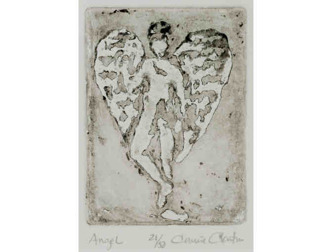 Deaf artist, Connie Clanton's 'Angel'
