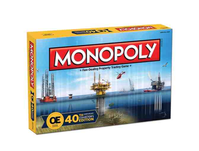 Special Edition Monopoly Game - Oilfield Theme