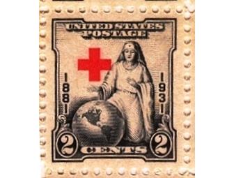 1931 Red Cross 150th Anniversary Stamps