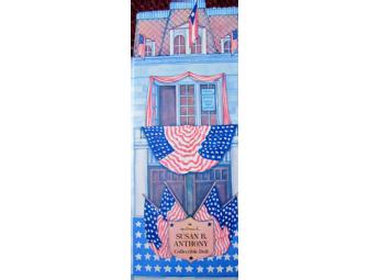 Susan B. Anthony Doll and Cardboard House