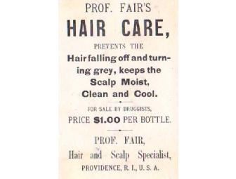 Charlotte Perkins Gilman's Illustrated Lilly Girl Trade Card (1880)