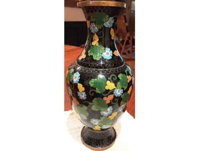 Antique Chinese Cloisonne Vase circ. 1930 - Photo 1