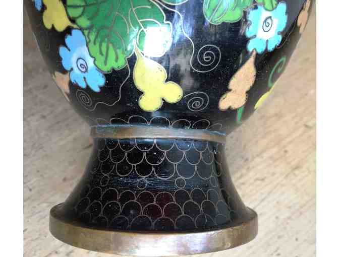 Antique Chinese Cloisonne Vase circ. 1930 - Photo 2