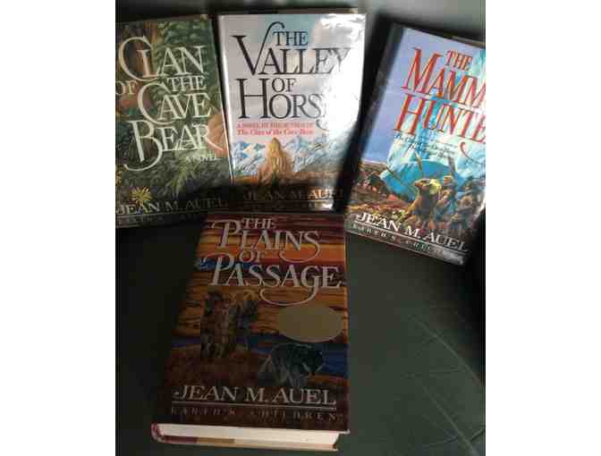 Autographed Jean M. Auel Collection - 4 Books