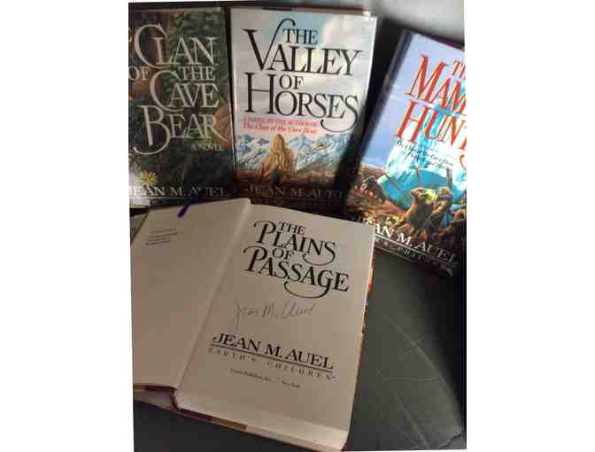 Autographed Jean M. Auel Collection - 4 Books
