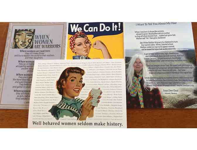 Women Warriors note cards