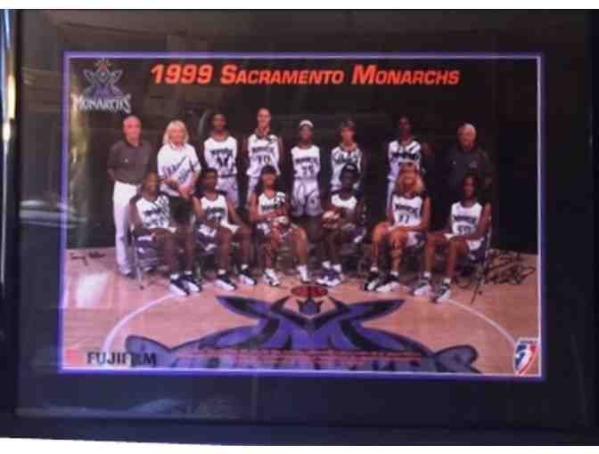 Framed and Signed Sacramento Monarchs Poster 24" x 31" - Photo 1