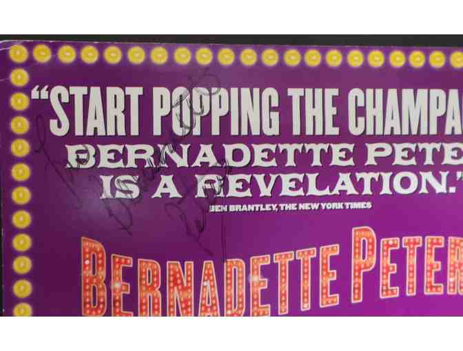 Bernadette Peters Signed Gypsy Artwork